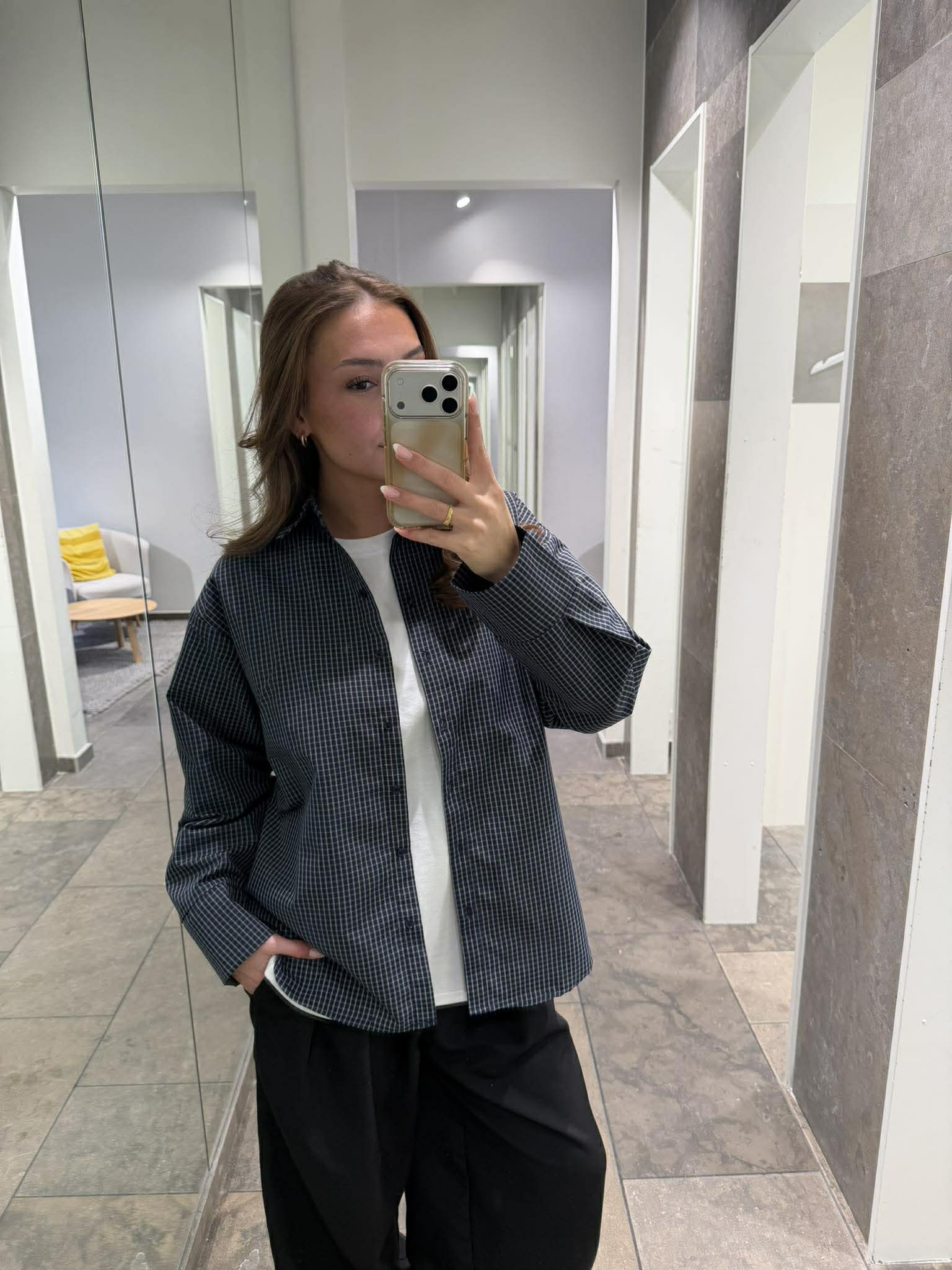 PCSILLA Shirt - Maritime Blue